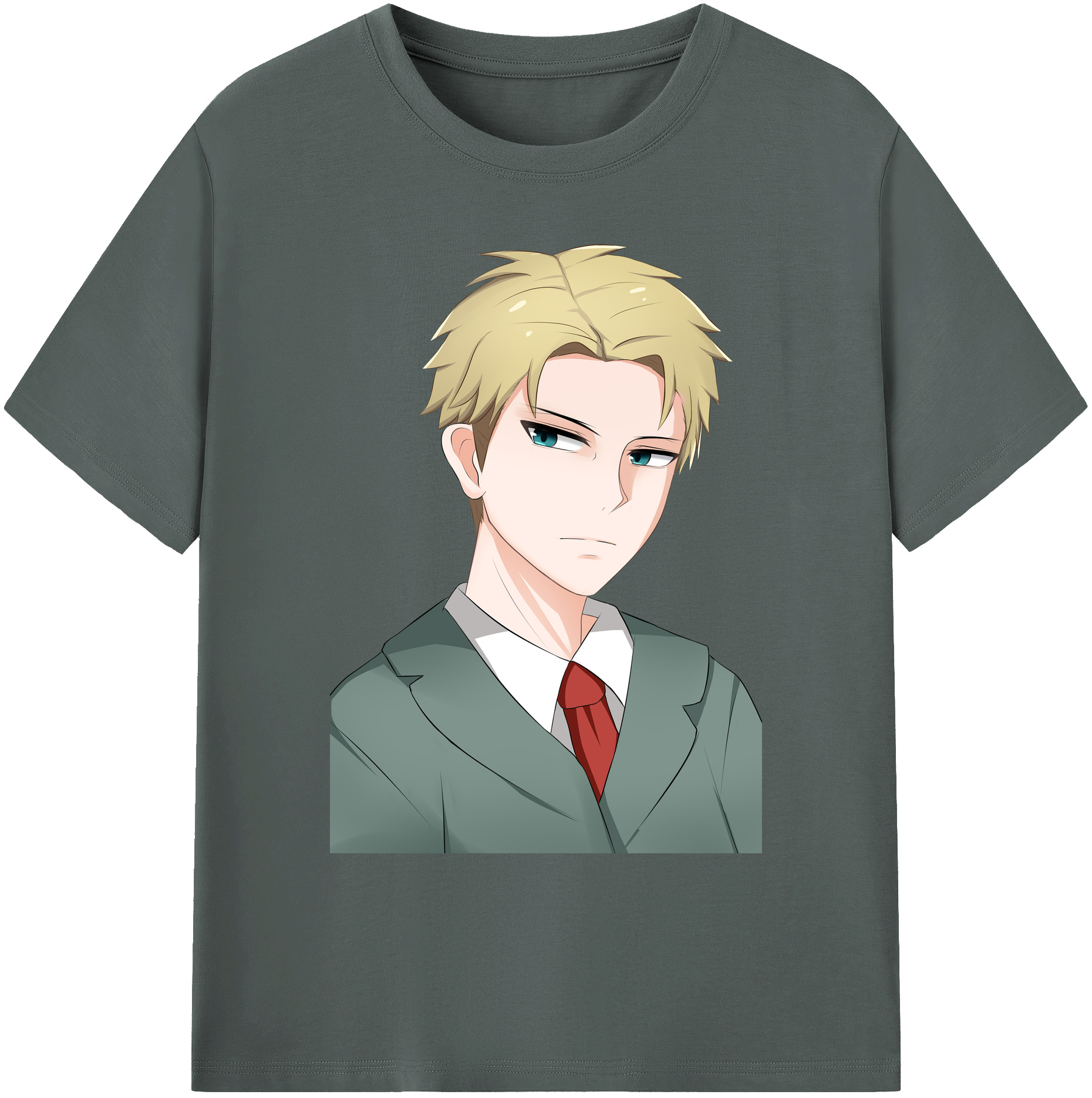 （画像用） SPY×FAMILY间谍家家酒 綿100％ メンズ半袖Tシャツ｜肌触りやわらか＆通気性